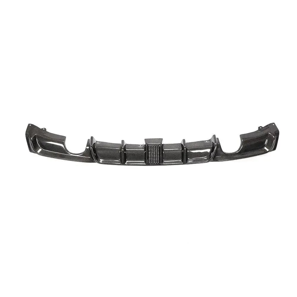 MP Style Carbon Fiber Rear Diffuser w/ Brake Light - BMW F30 3 Series