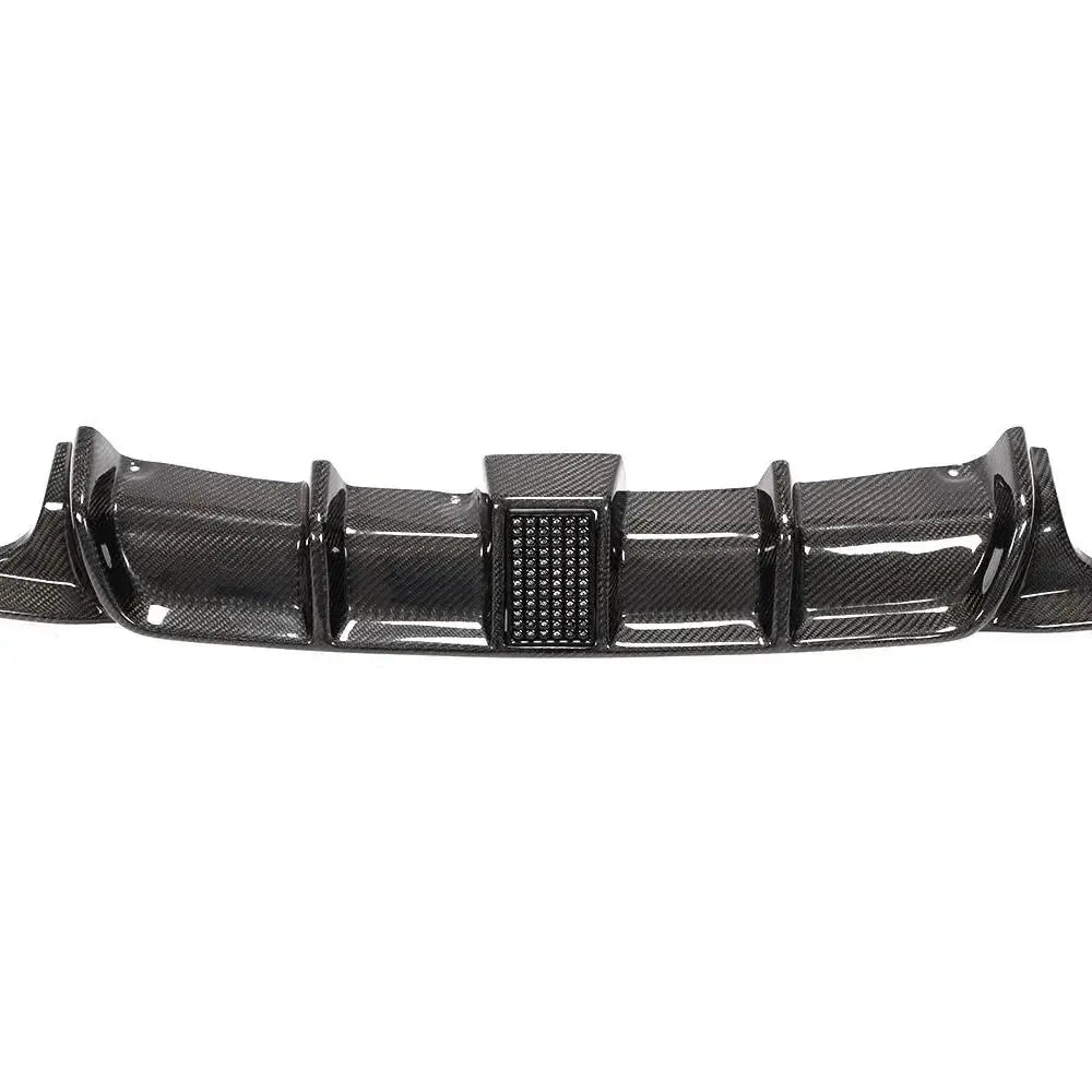 MP Style Carbon Fiber Rear Diffuser w/ Brake Light - BMW F30 3 Series