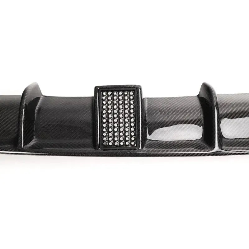 MP Style Carbon Fiber Rear Diffuser w/ Brake Light - BMW F30 3 Series