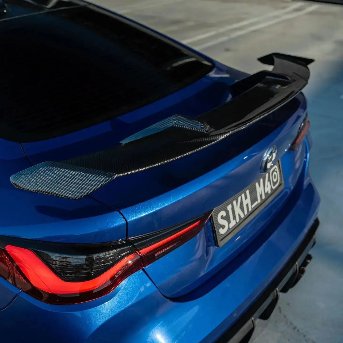 MP Style Carbon Fiber Rear Wing - BMW G80 M3 & G82 M4