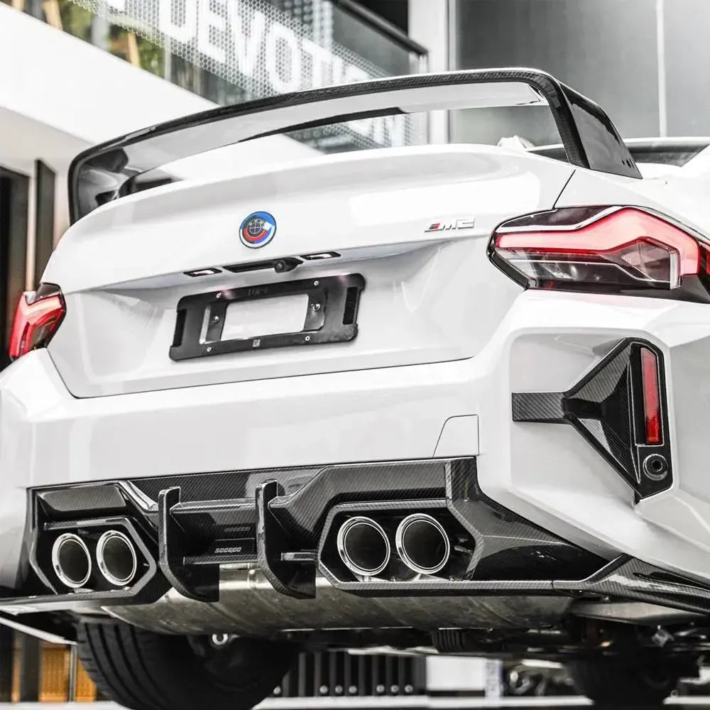 MP Style Carbon Fiber Rear Wing - BMW G87 M2 & G42 2 Series