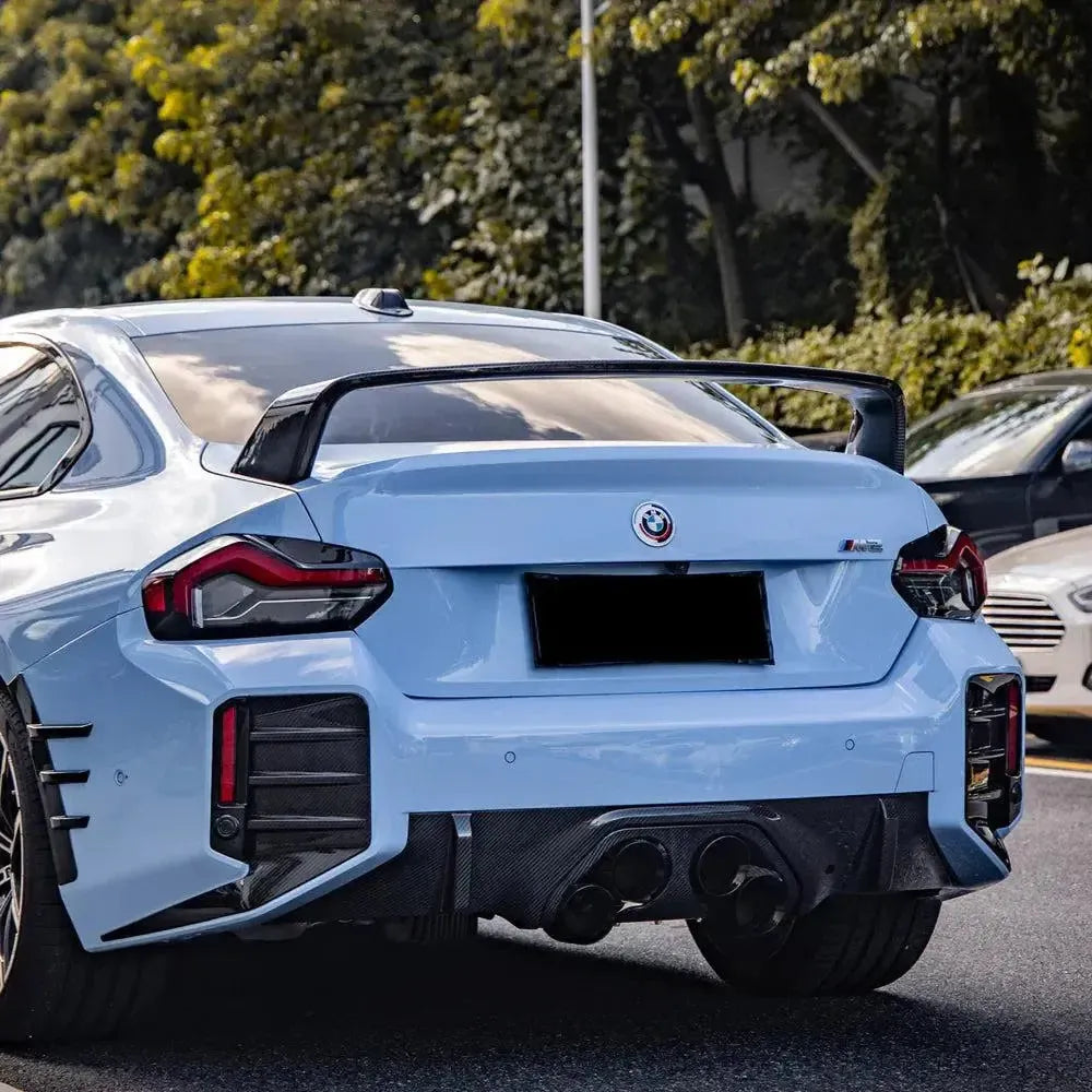 MP Style Carbon Fiber Rear Wing - BMW G87 M2 & G42 2 Series