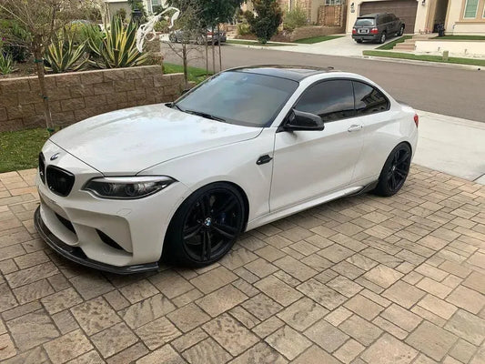 MP Style Carbon Fiber Rear Winglet Set - BMW F87 M2