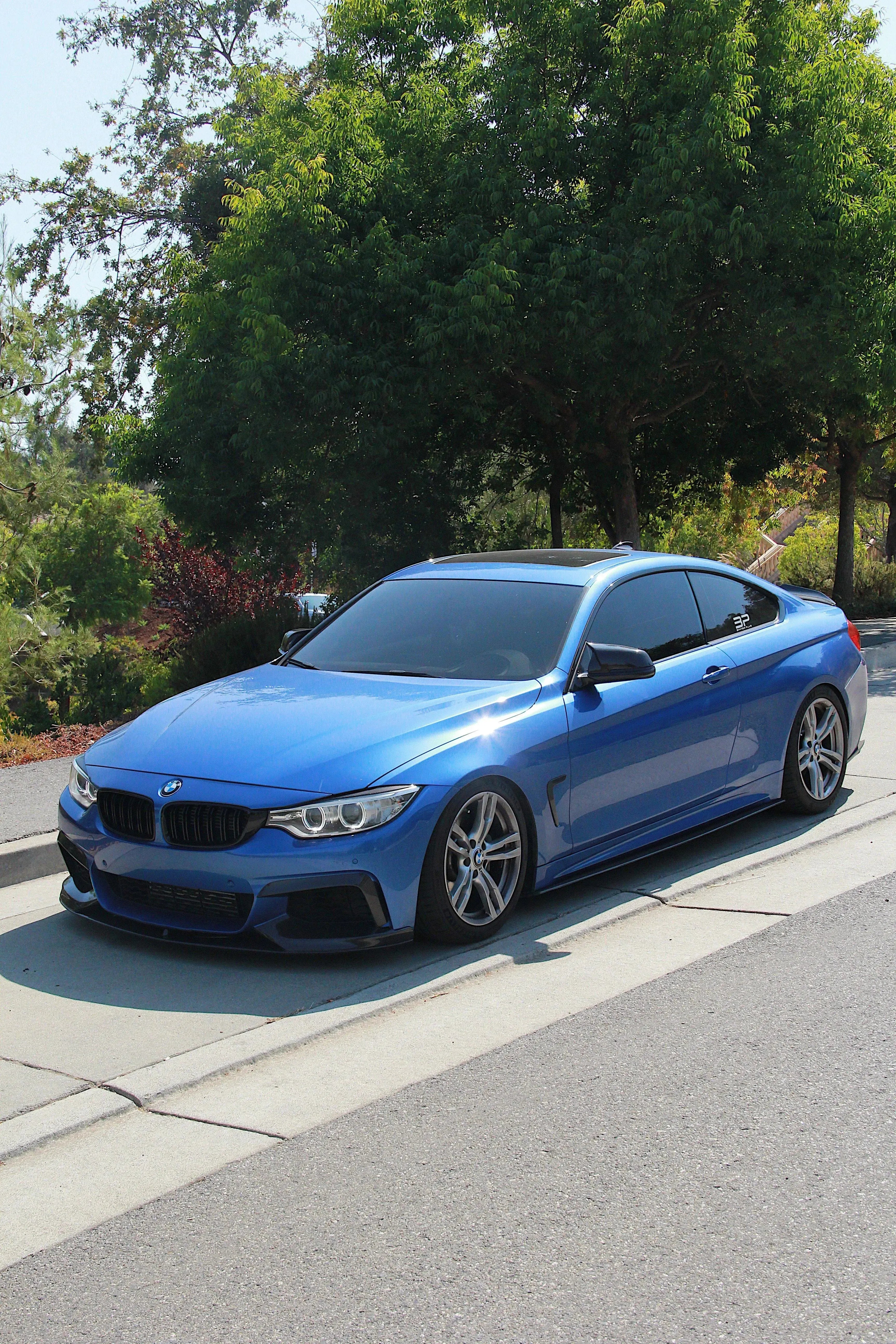 MP Style Carbon Fiber Side Skirts - BMW F32 / F33 / F36 4 Series