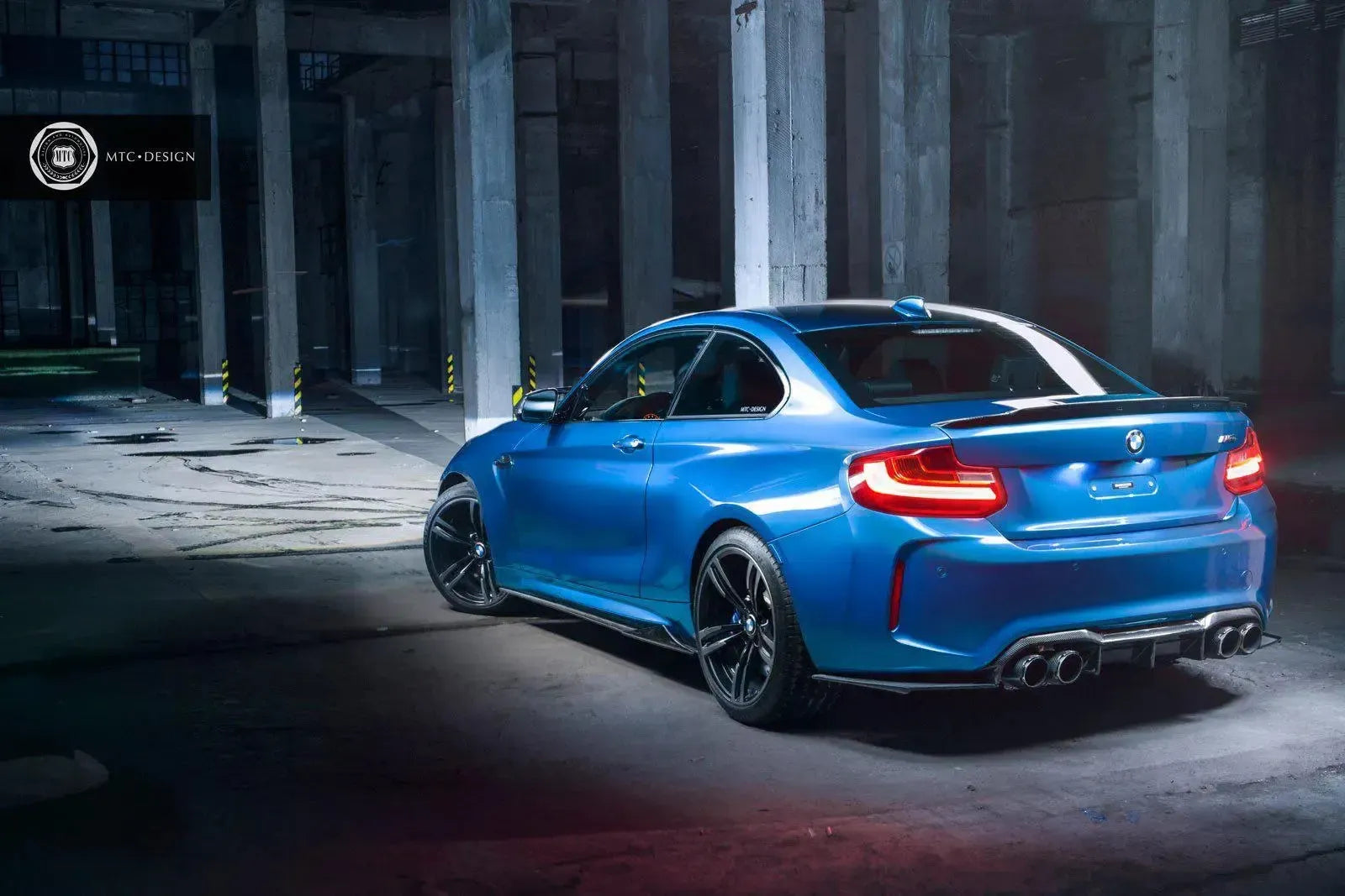 MTC Style Carbon Fiber Side Skirts - BMW F87 M2