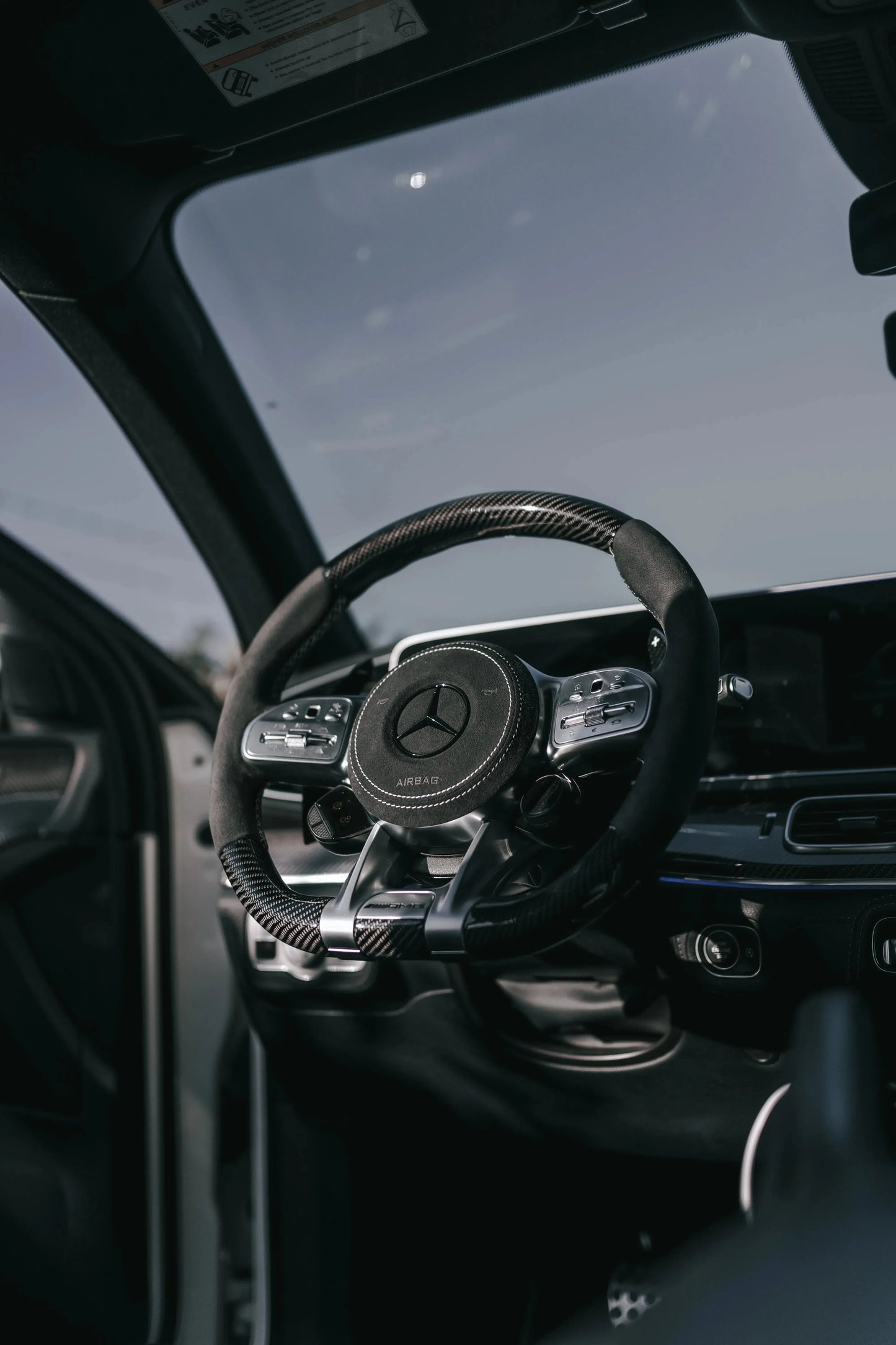 Mercedes Benz 2020 AMG Performance Style - Full Custom Steering Wheel