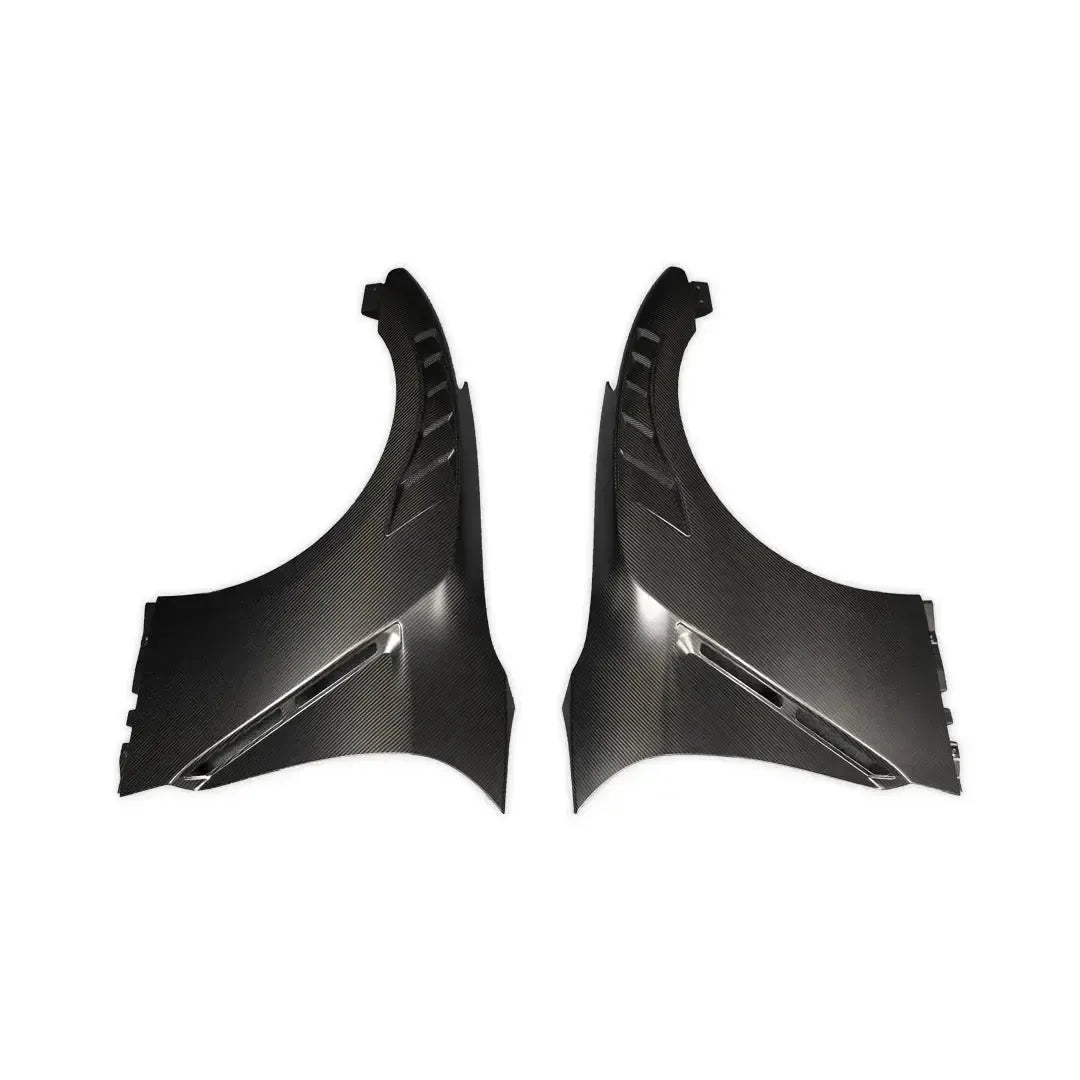 Nismo Style Carbon Fiber Front Fenders - Nissan R35 GTR