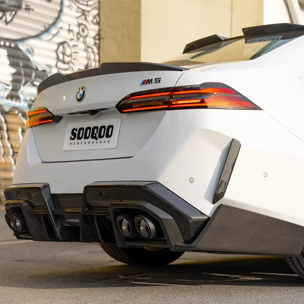 OEM Style Carbon Fiber Exhaust Tips - BMW G90/G99 M5