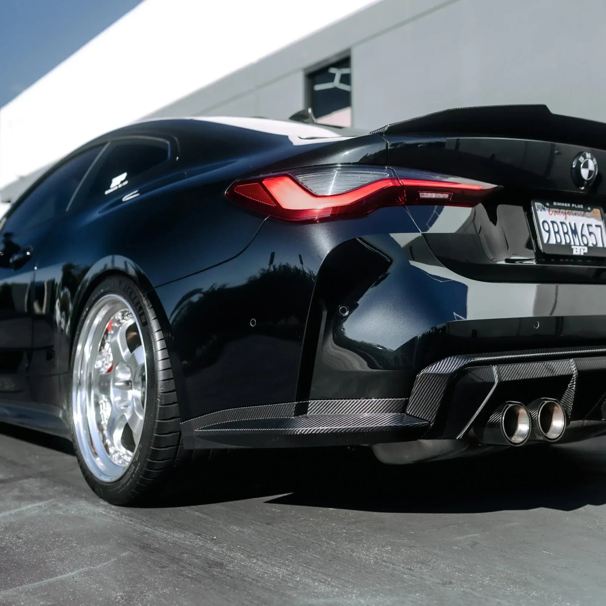 OEM Style Carbon Fiber Rear Canard Splitters - BMW G80 M3 & G82/G83 M4