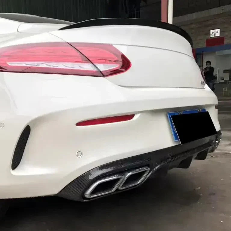 OEM Style Carbon Fiber Trunk Spoiler - Mercedes Benz W205 C-Class
