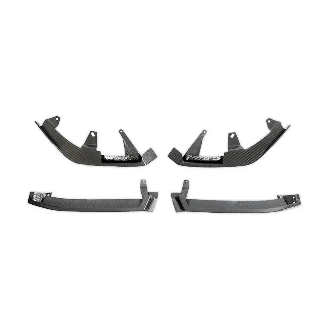 P Style Carbon Fiber Front Lip - BMW G60 5 Series M-Sport