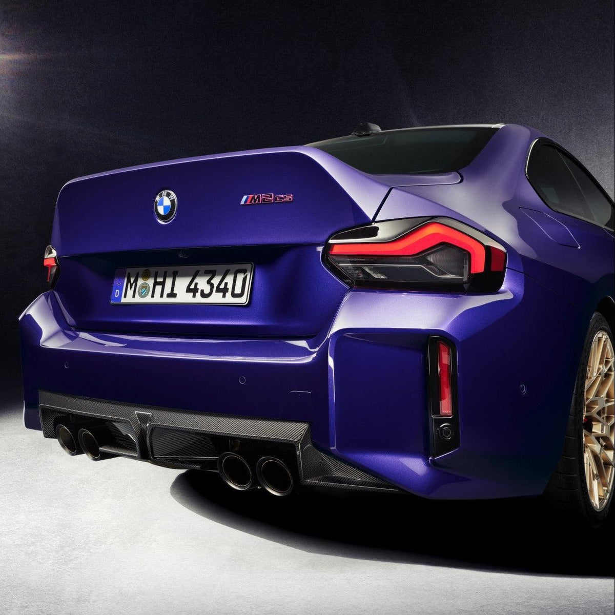 CS Style Carbon Fiber Rear Diffuser - BMW G87 M2