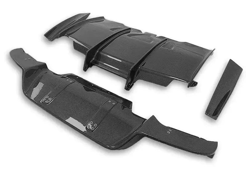 PSM Style Carbon Fiber Rear Diffuser - BMW F06 / F12 / F13 M6