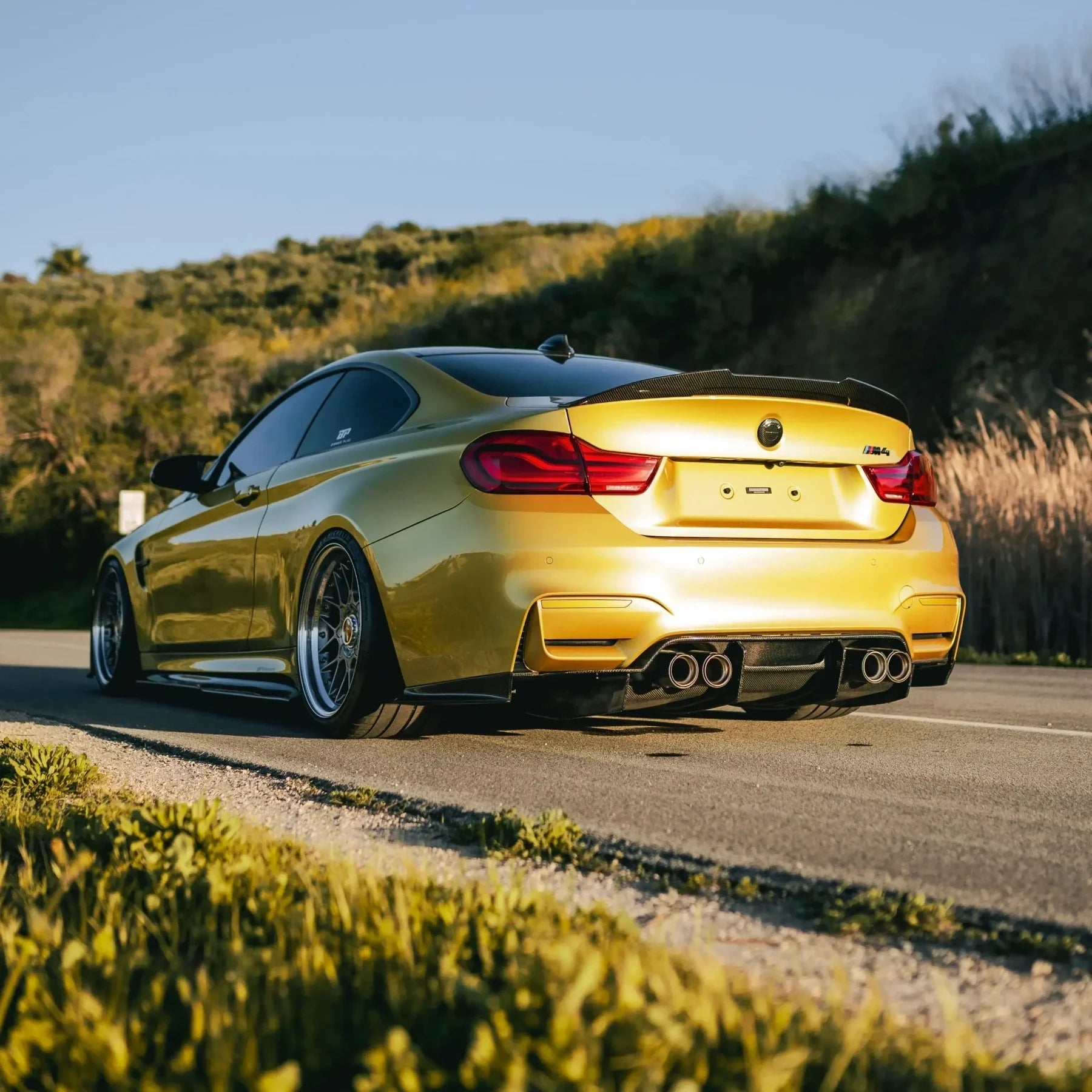 PSM Style High Kick Carbon Fiber Trunk Spoiler - BMW F82/F83 M4