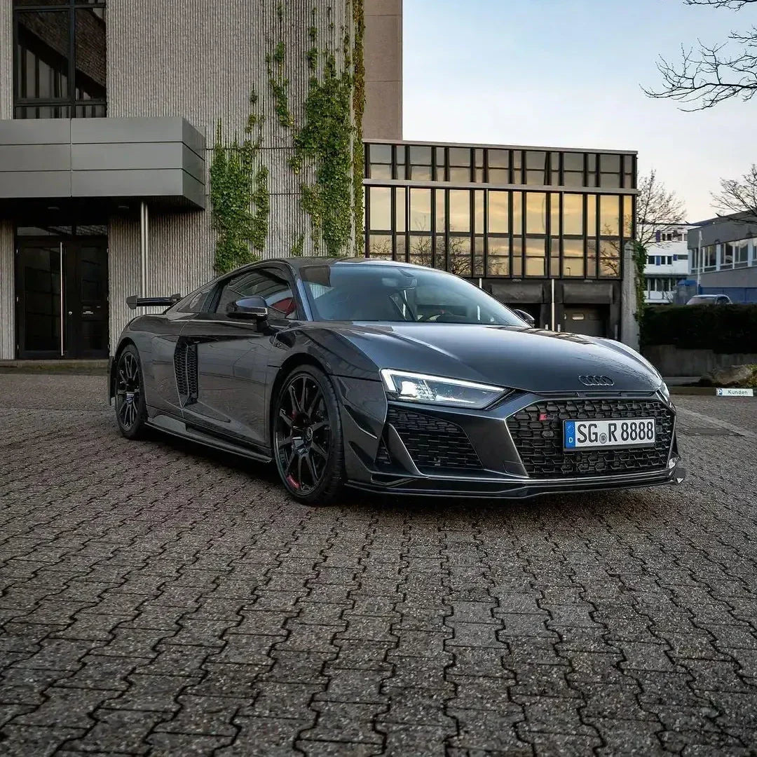 Performance Style Carbon Fiber Front Lip - Audi R8 V10 Gen 2 Facelift