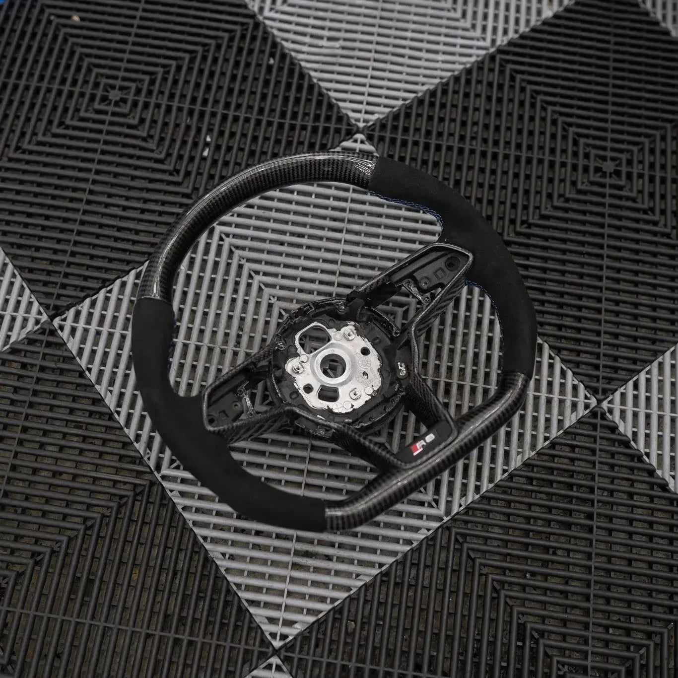 Pre-Configured Carbon Fiber Steering Wheel – Ready to Ship Today
