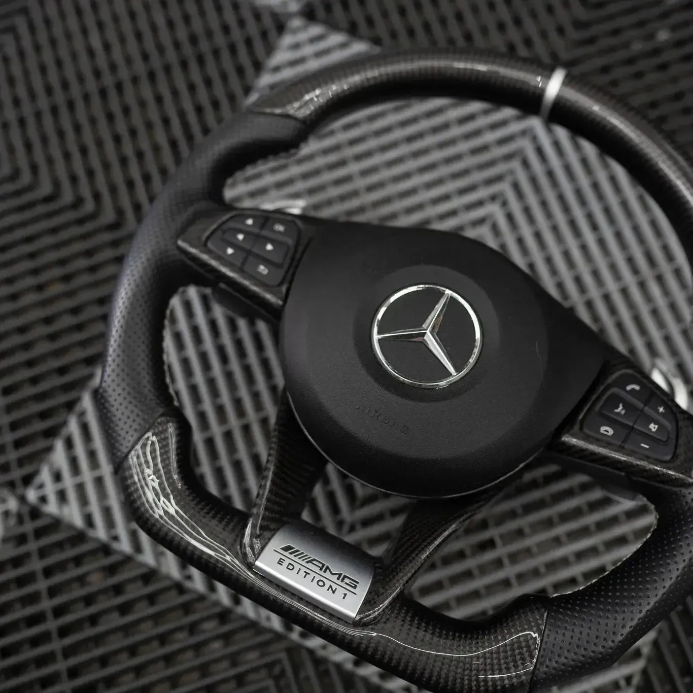 Pre-Configured Carbon Fiber Steering Wheel – Ready to Ship Today