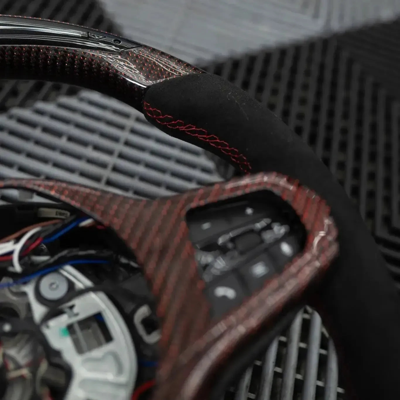 Pre-Configured Carbon Fiber Steering Wheel – Ready to Ship Today
