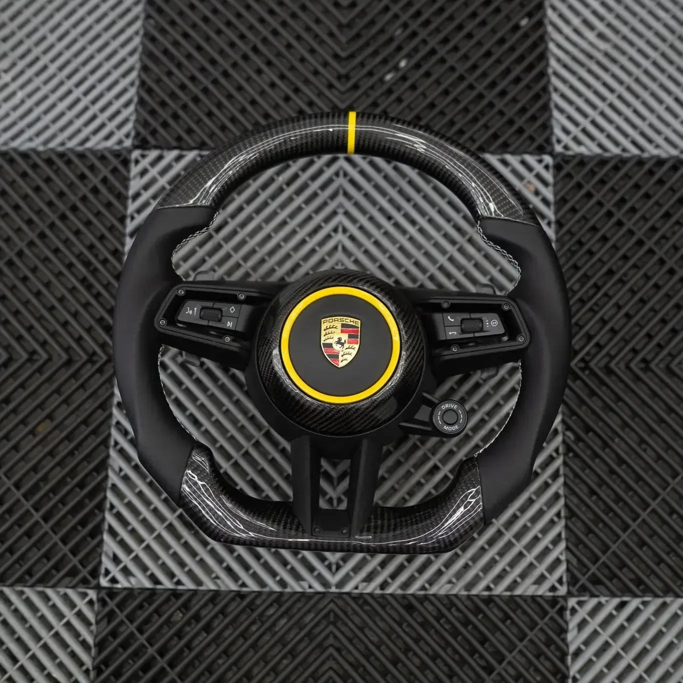 Pre-Configured Carbon Fiber Steering Wheel – Ready to Ship Today