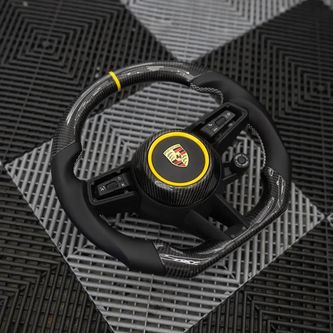Pre-Configured Carbon Fiber Steering Wheel – Ready to Ship Today