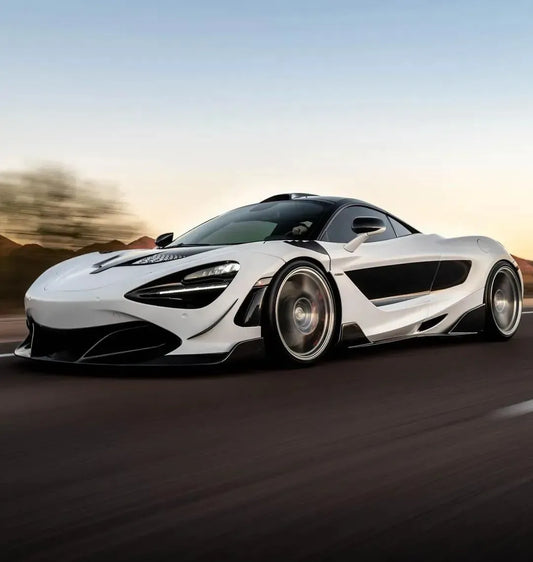R Style Carbon Fiber Front Lip - McLaren 720S