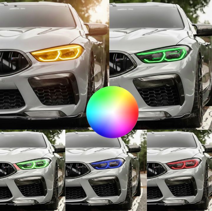 CSL Style Headlight DRL LED Module Set - BMW F91/F92/F93 M8 & G14/G15/G16 8 Series