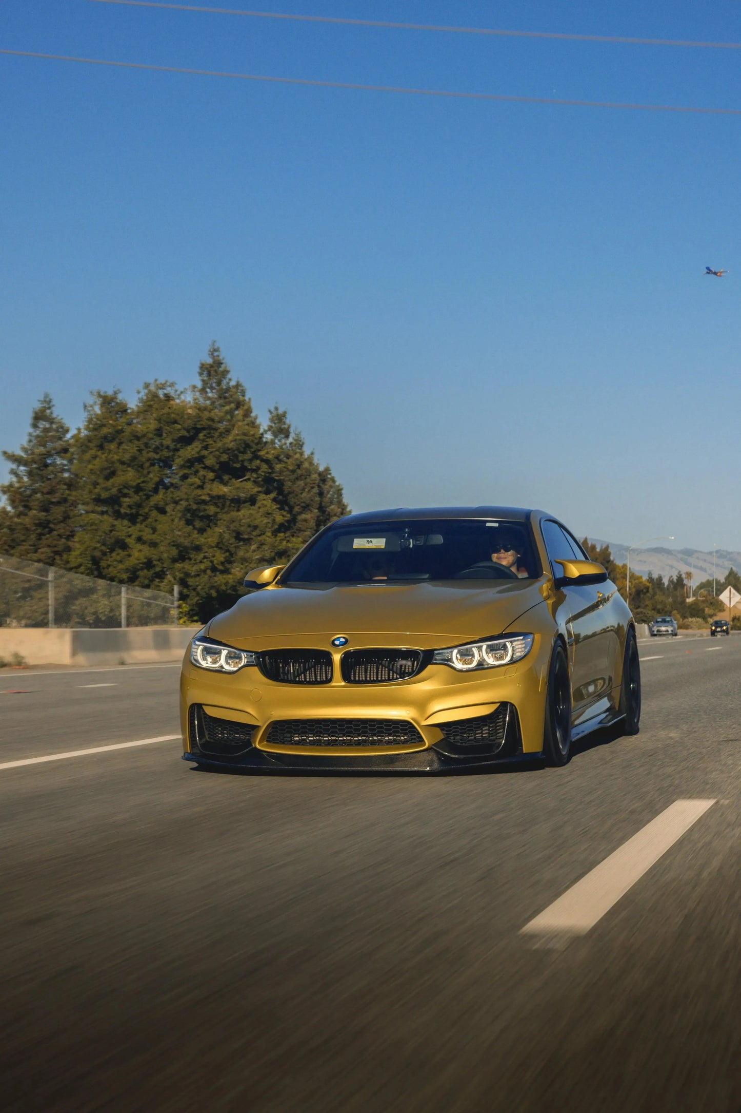 RSC Style Carbon Fiber Front Lip - BMW F80 M3 & F82 / F83 M4