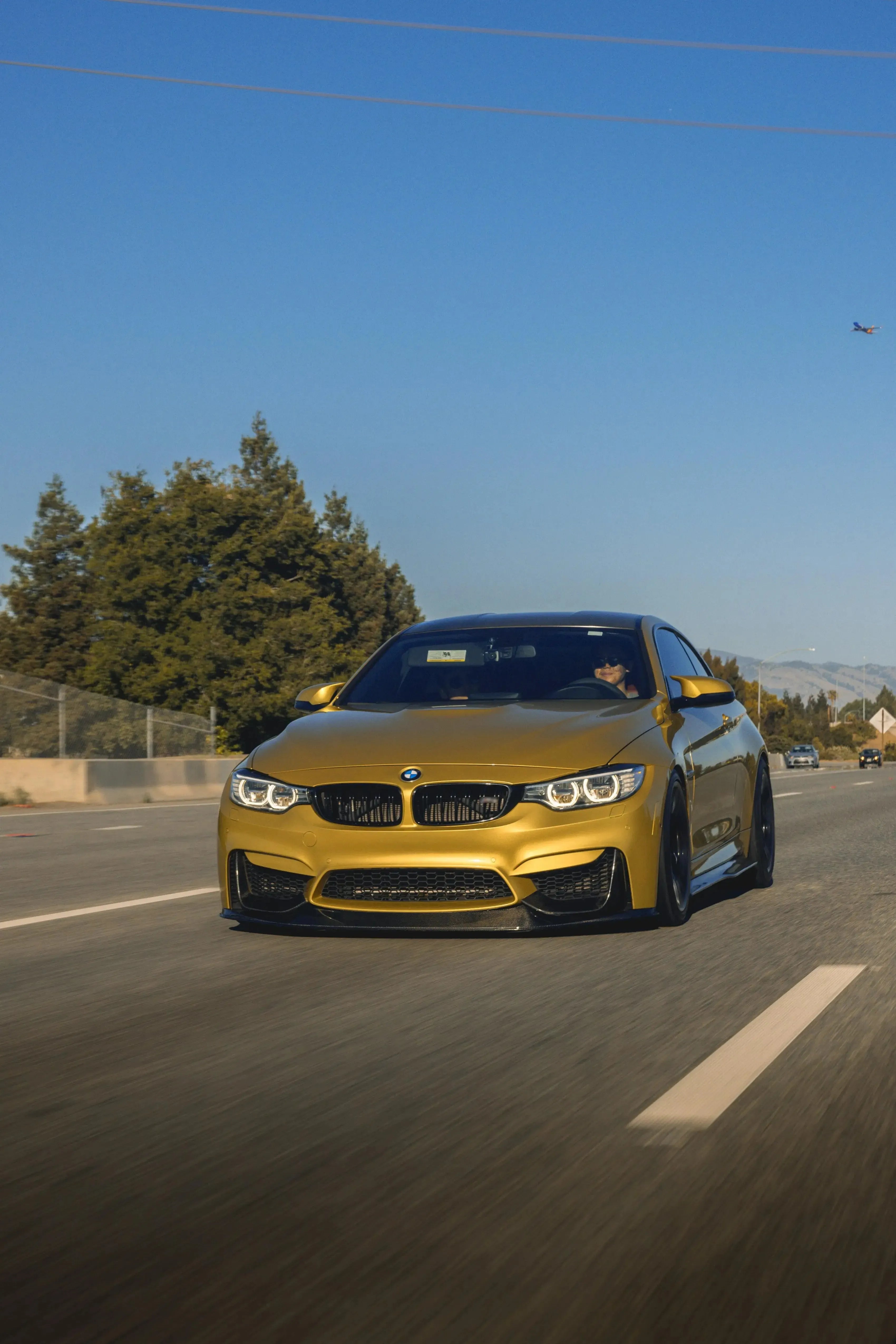 RSC Style Carbon Fiber Front Lip - BMW F80 M3 & F82 / F83 M4