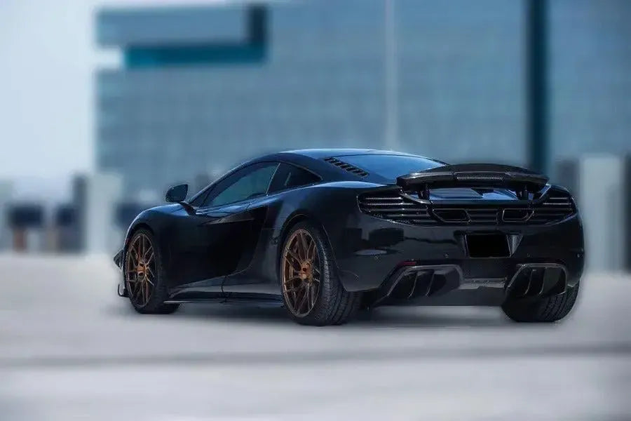 RZA Style Carbon Fiber Rear Diffuser - McLaren 650S & MP4-12C