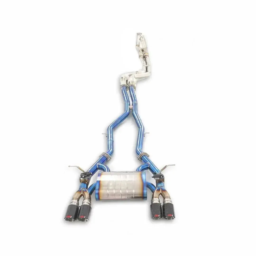 S55 Titanium Valved Catback Exhaust System - BMW F80 M3 & F82 / F83 M4