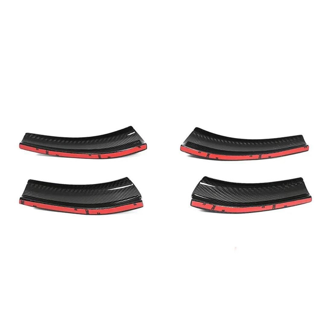 AD Style Carbon Fiber Front Canard Set - BMW G87 M2