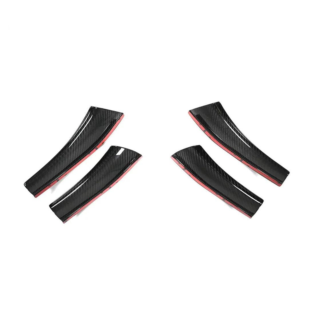 AD Style Carbon Fiber Front Canard Set - BMW G87 M2