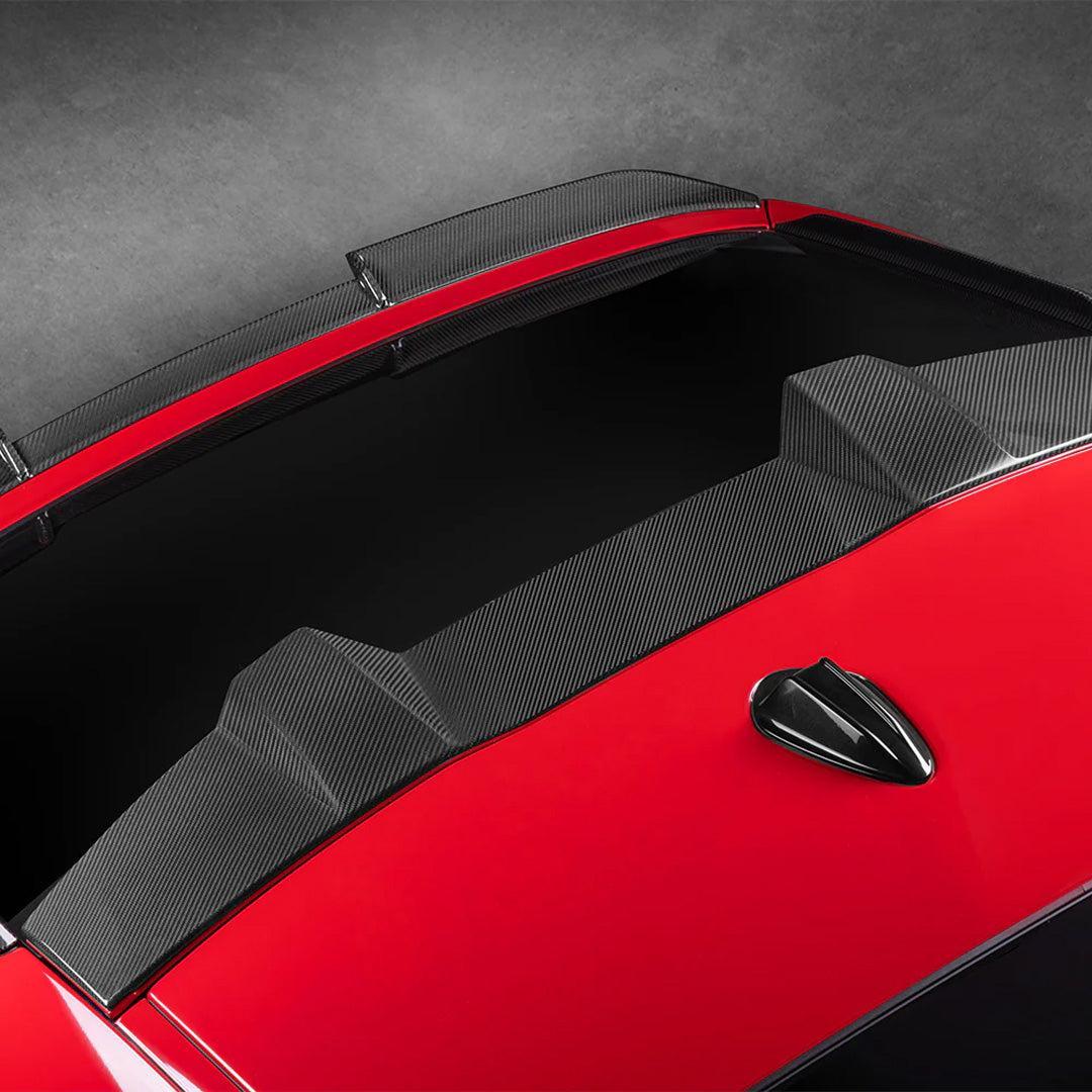 SQ Style Carbon Fiber Roof Spoiler - BMW G06 X6 & F96 X6M