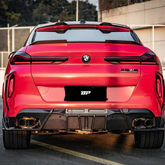 SQ Style Carbon Fiber Roof Spoiler - BMW G06 X6 & F96 X6M