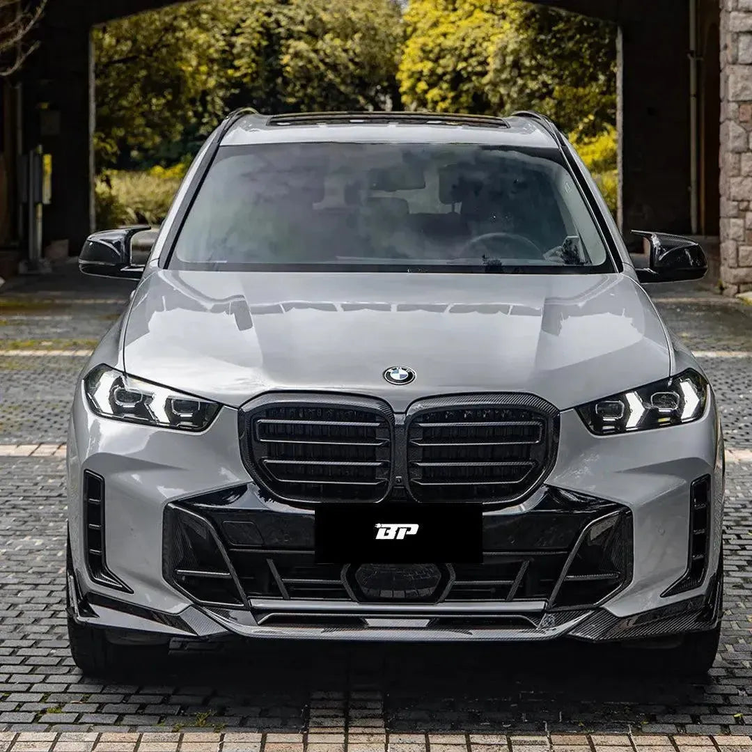 SQ Style Carbon Fiber Front Centre Lower Grille - BMW G05 X5 LCI