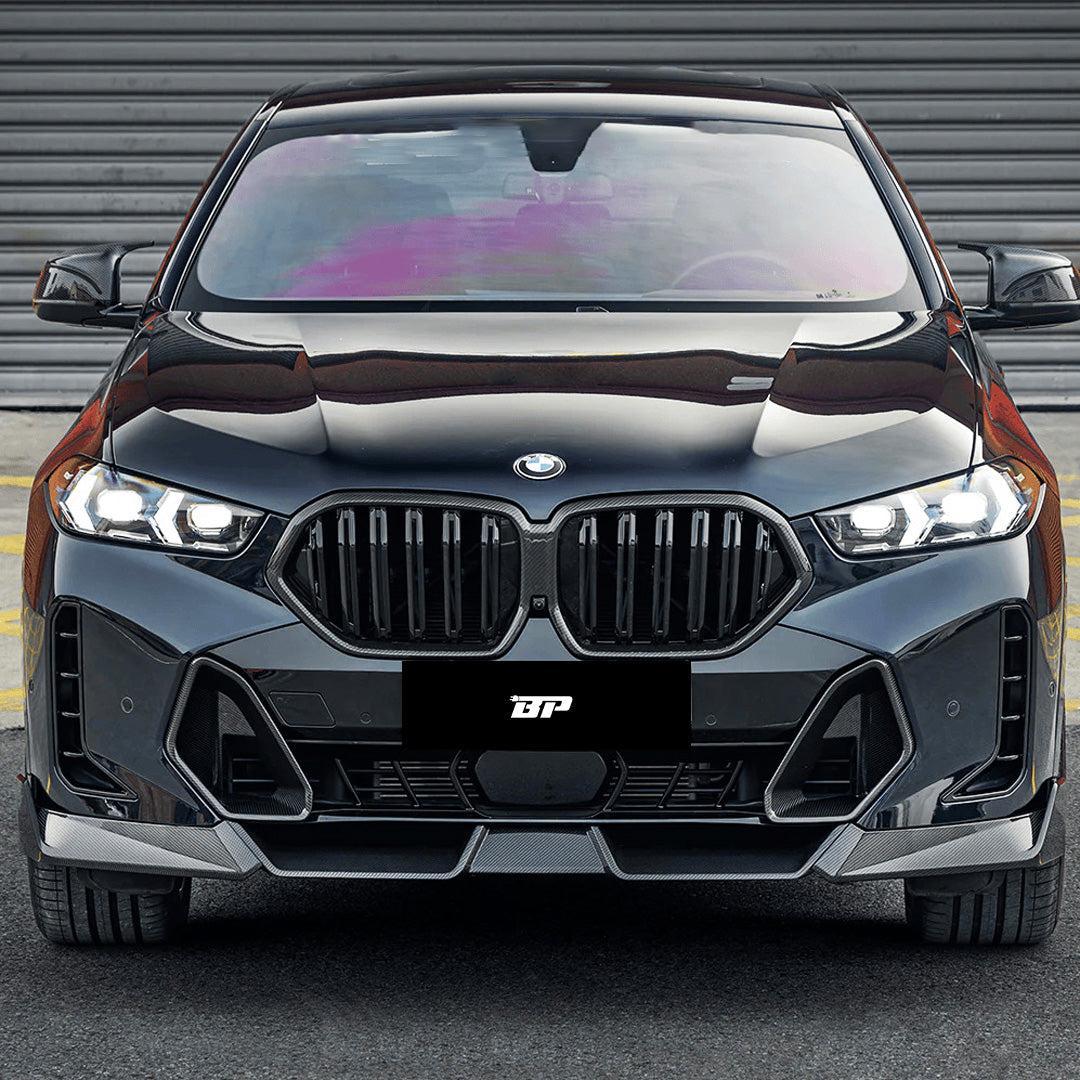 Carbon Fiber Dual Slats Front Grille - BMW G06 X6 & F96 X6M