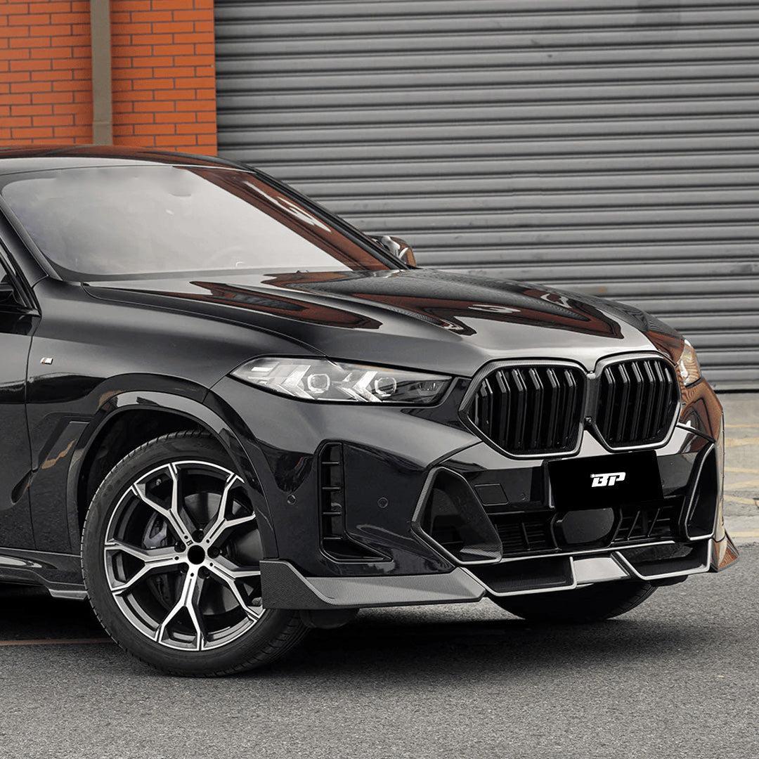 SQ Style Carbon Fiber Front Lip - BMW G06 X6 LCI