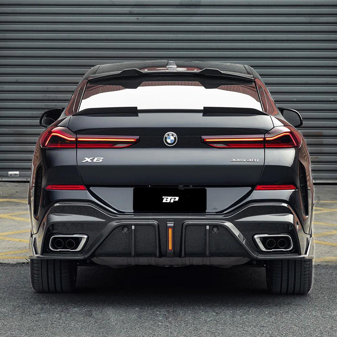 MP Style Carbon Fiber Rear Spoiler - BMW G06 X6
