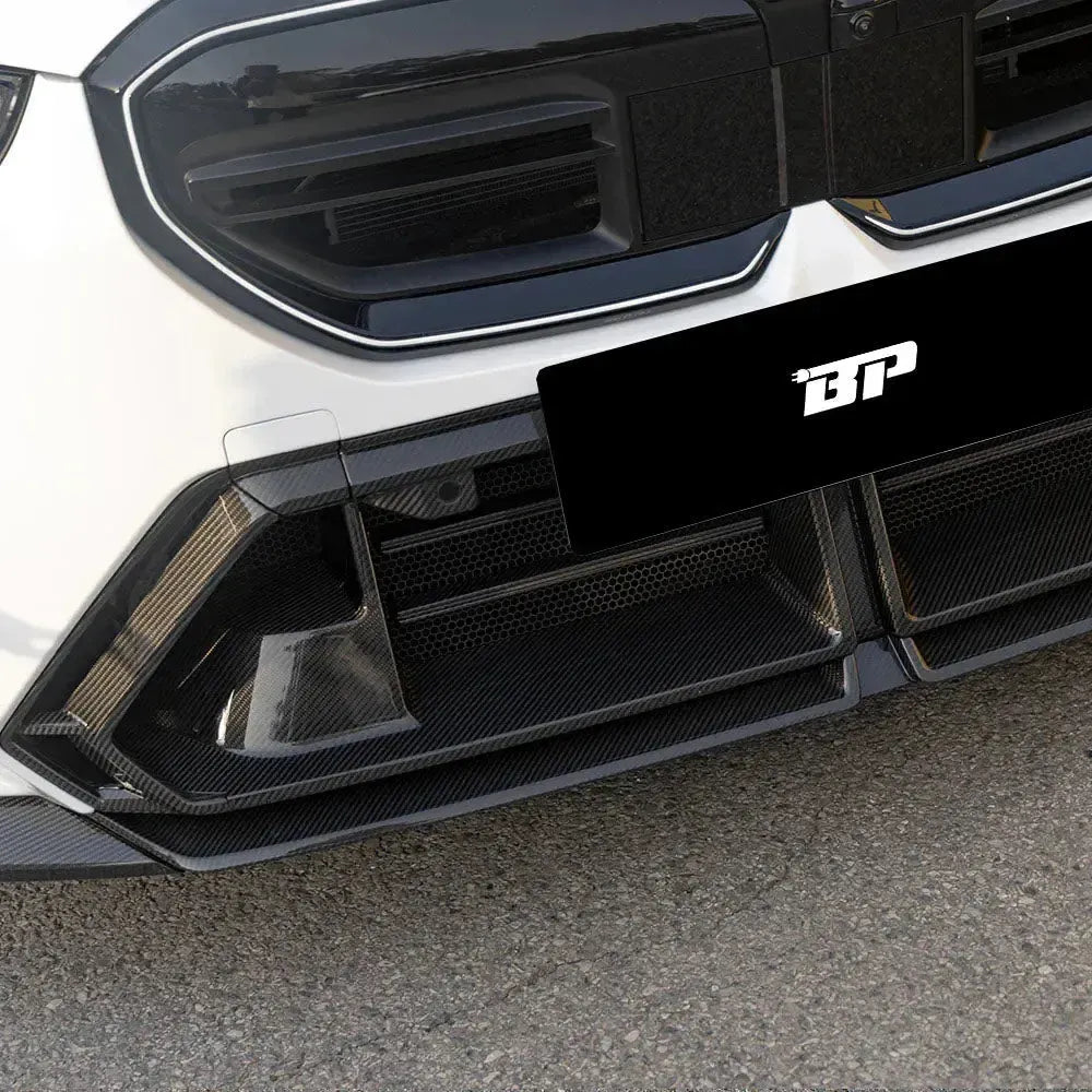 SQ Style Carbon Fiber Front Bumper Center Trim - BMW G90/G99 M5