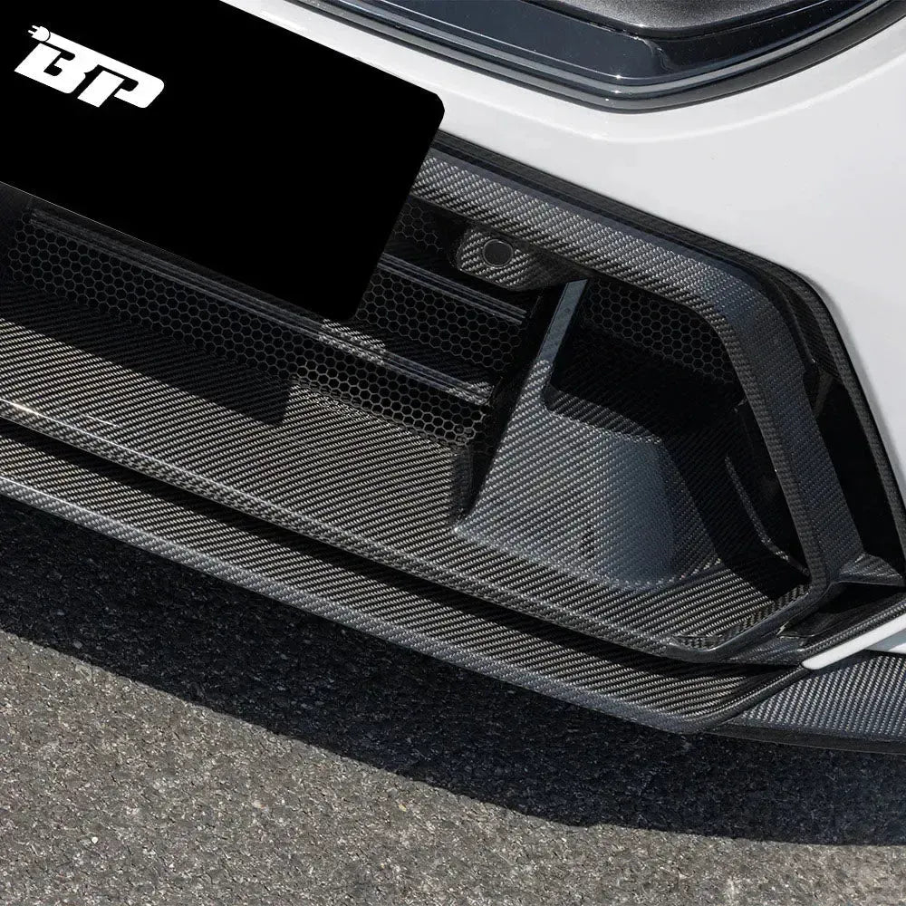 SQ Style Carbon Fiber Front Bumper Center Trim - BMW G90/G99 M5