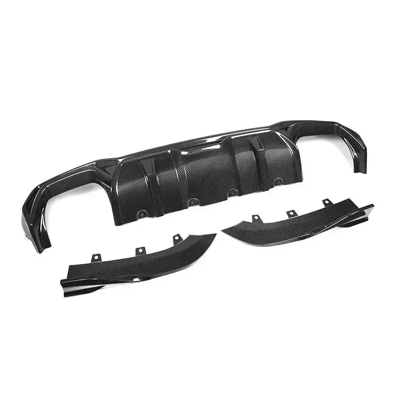 SQ Style Carbon Fiber Rear Diffuser - BMW G22/G23 4 Series