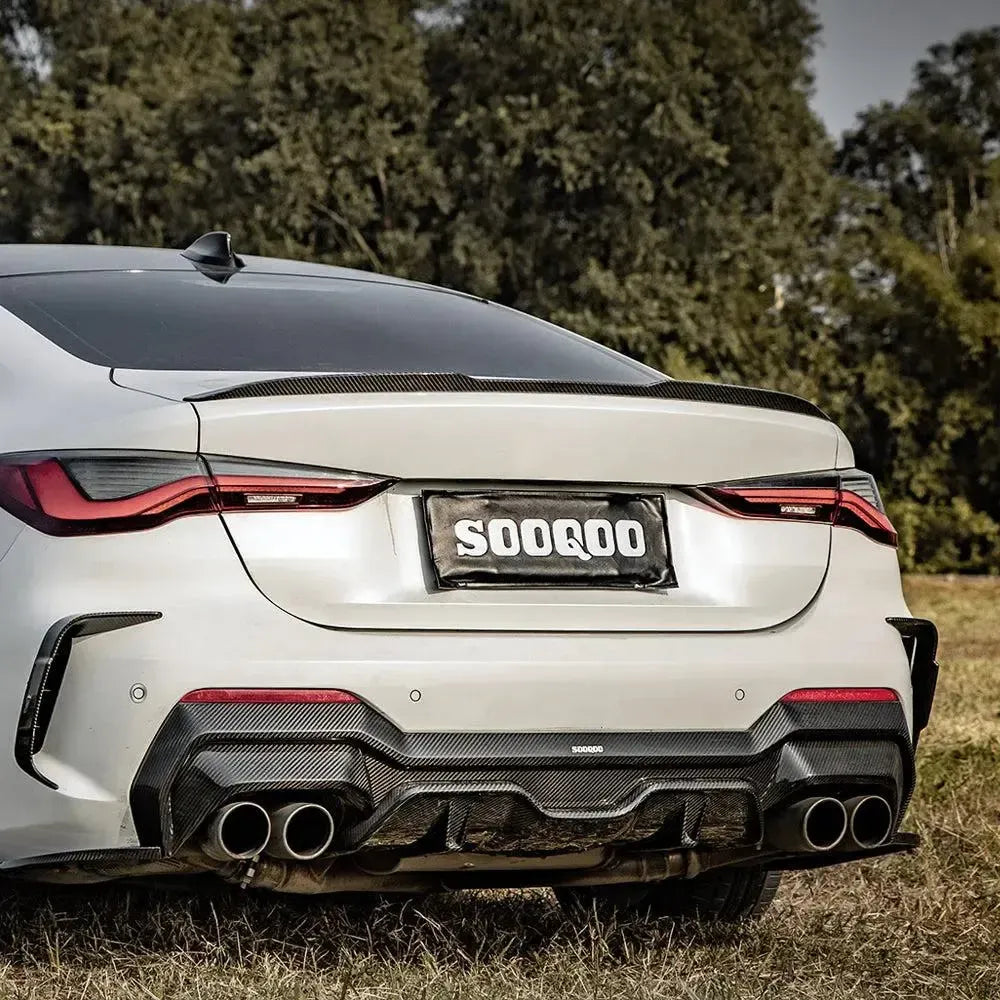 SQ Style Carbon Fiber Rear Diffuser - BMW G22/G23 4 Series