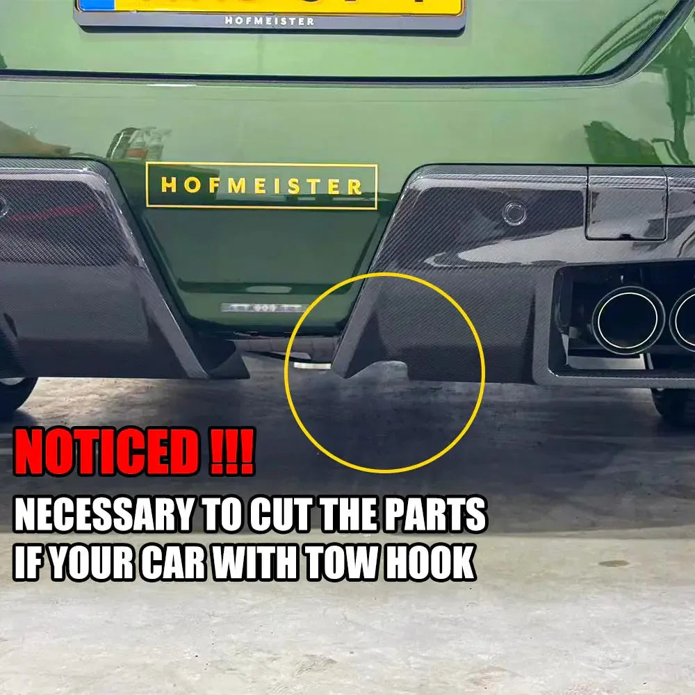 SQ Style Carbon Fiber Rear Diffuser V2 - BMW G90/G99 M5