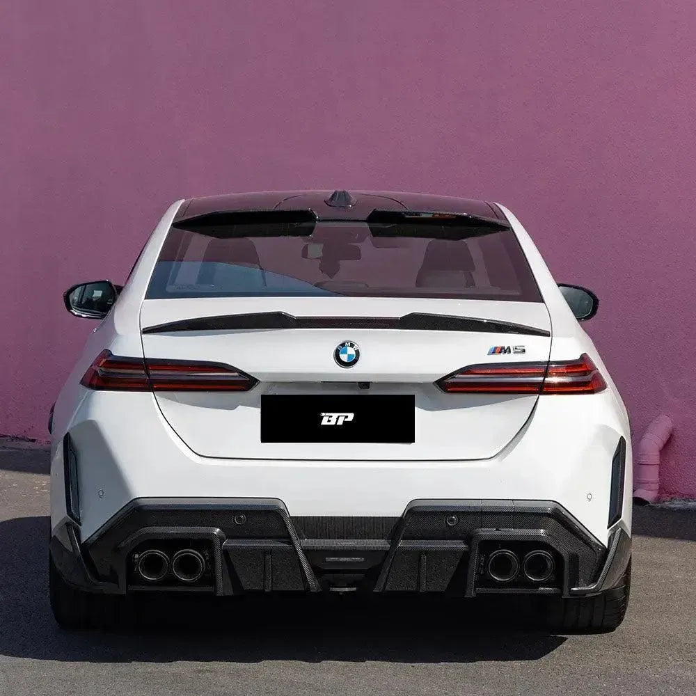 SQ Style Carbon Fiber Rear Diffuser V2 - BMW G90/G99 M5