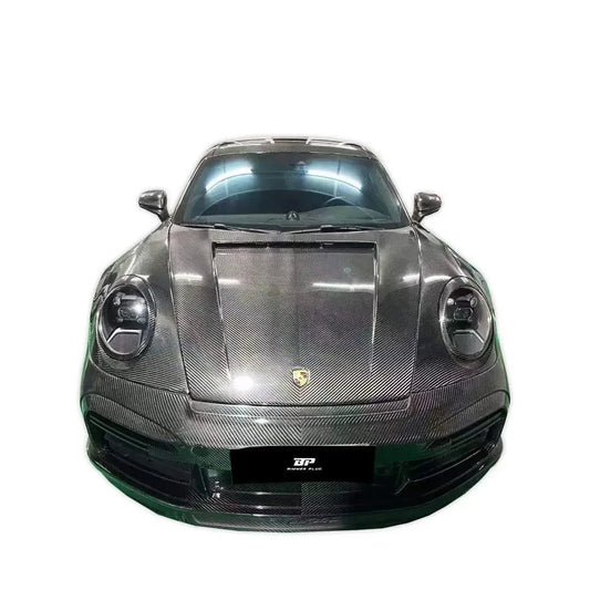 TC Stinger Style Carbon Fiber Front Bumper Kit - Porsche 992.1 911 Carrera & Carrera S