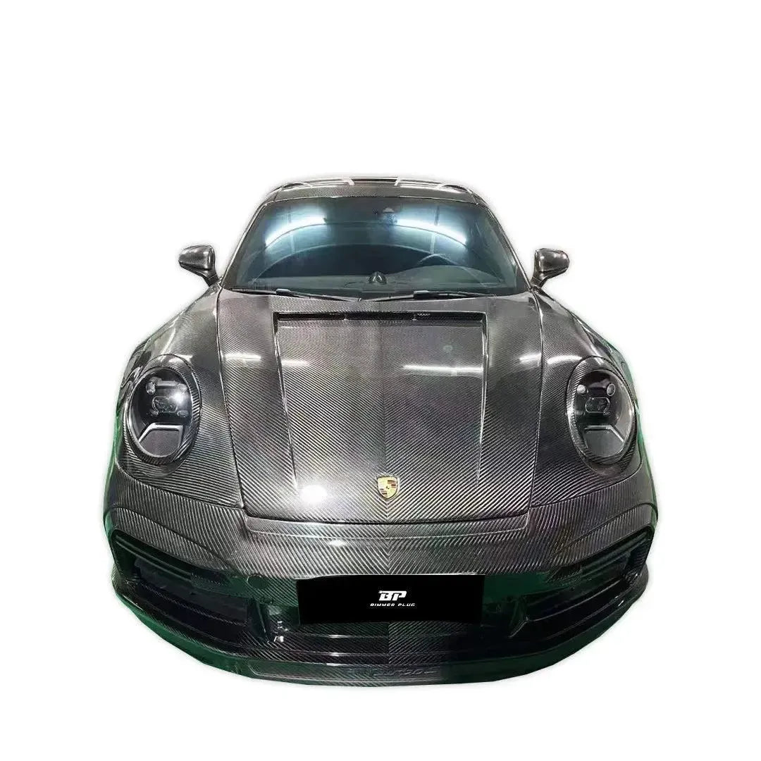 TC Stinger Style Carbon Fiber Front Fender - Porsche 992.1 911 Carrera & Carrera S