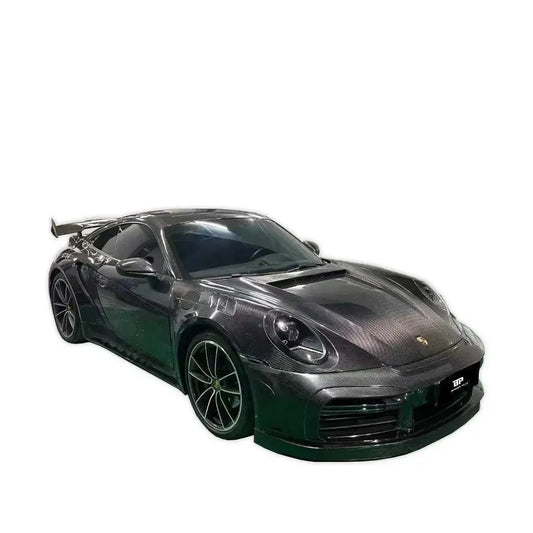 TC Stinger Style Carbon Fiber Front Fender - Porsche 992.1 911 Carrera & Carrera S
