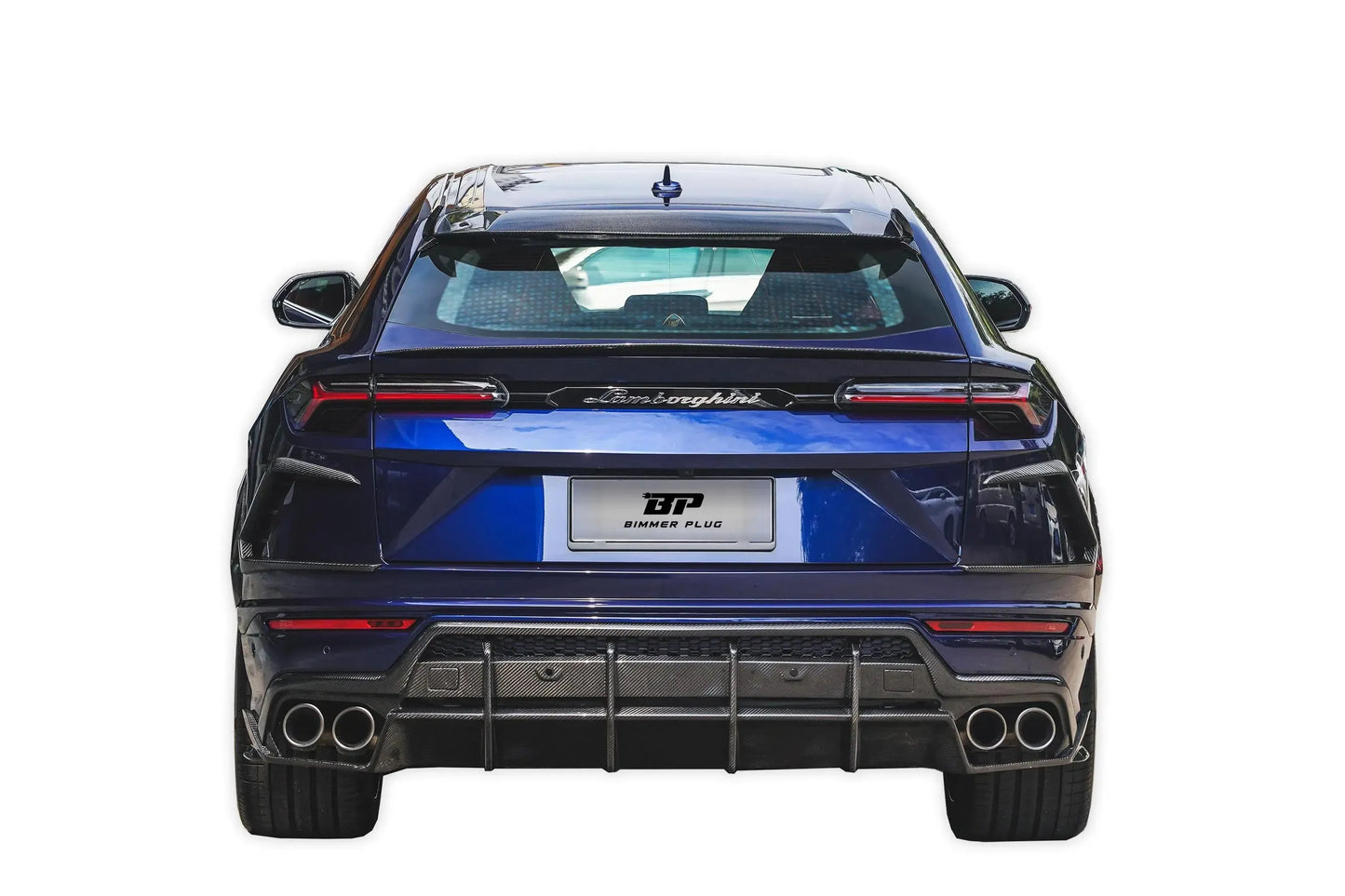 TC Style Carbon Fiber Rear Wing - Lamborghini Urus