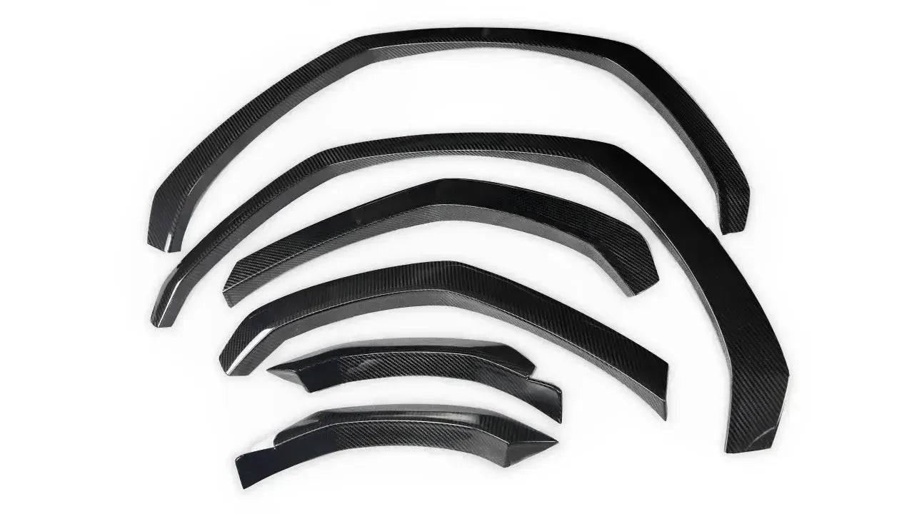 TC Style Carbon Fiber Wheel Fender Trim - Lamborghini Urus