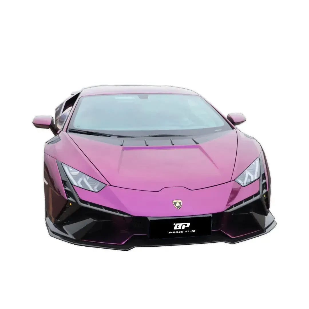 Tecnica Style Carbon Fiber Front Bumper - Lamborghini Huracán LP580 & 610